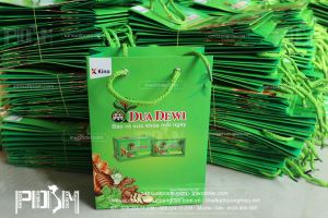 Thiết kế túi giấy - In túi giấy Siro Dua Dewi