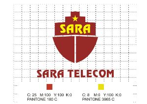 Hệ thống nhận diện thương hiệu công ty Cổ Phần viễn Thông SARA