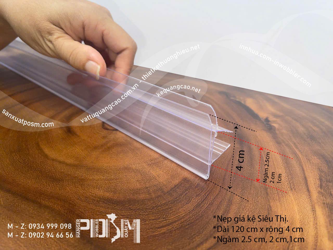 nẹp giá kệ siêu thị