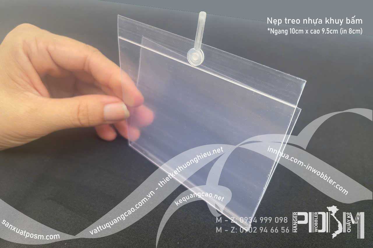 nẹp treo nhựa khuy bấm