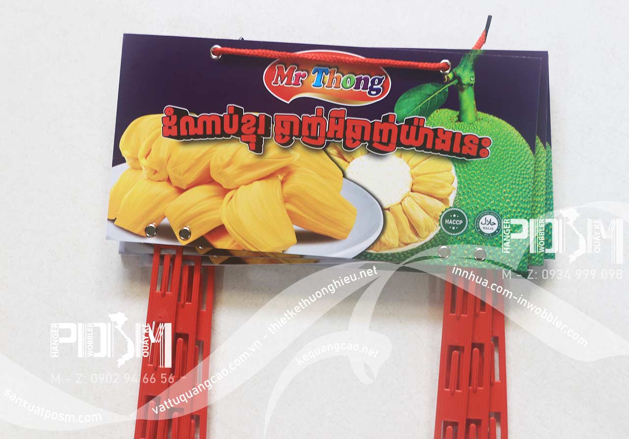 Hanger dây nhựa treo Trái cây sấy Mr Thong Campuchia - ព្យួរខ្សែពួរផ្លាស្ទិច លោក ថុង ផ្លែឈើស្ងួត