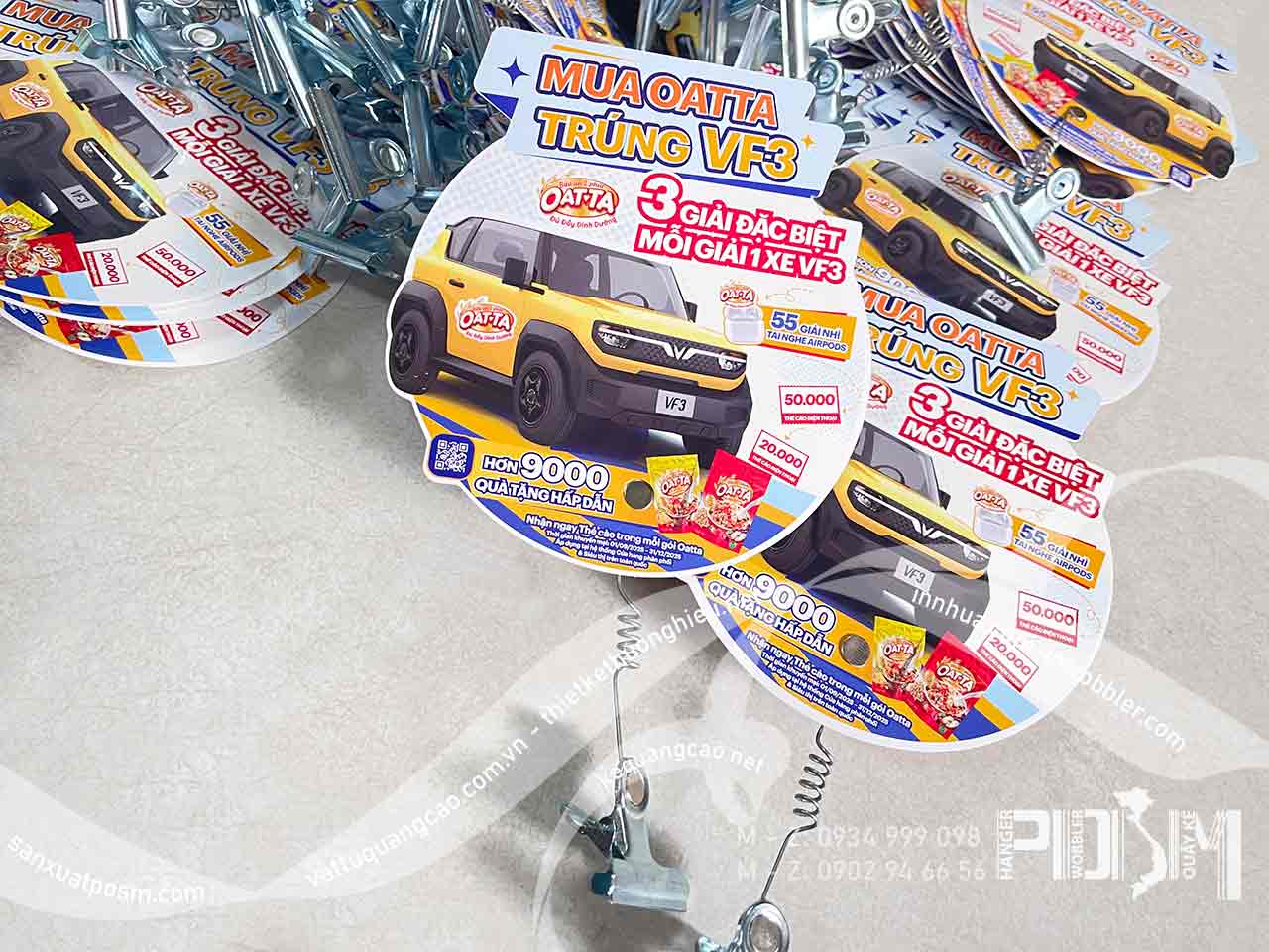 wobbler lò xo kẹp sắt